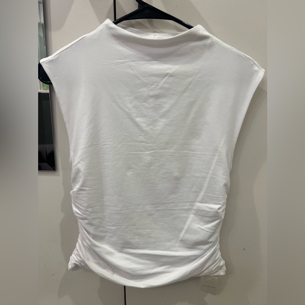 Abercrombie Paloma Shell Top White S